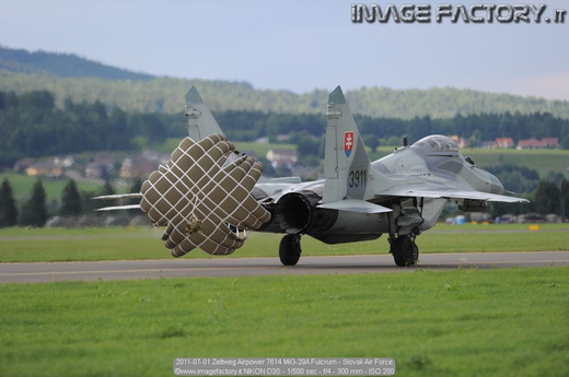 2011-07-01 Zeltweg Airpower 7614 MiG-29A Fulcrum - Slovak Air Force